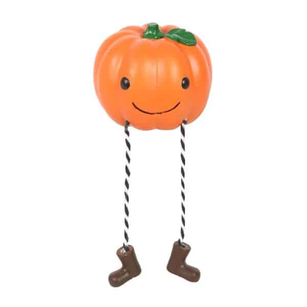 Smiling Pumpkin Shelf Sitter Ornament - Image 2