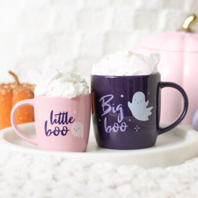 Big Boo & Little Boo Family Mug Set