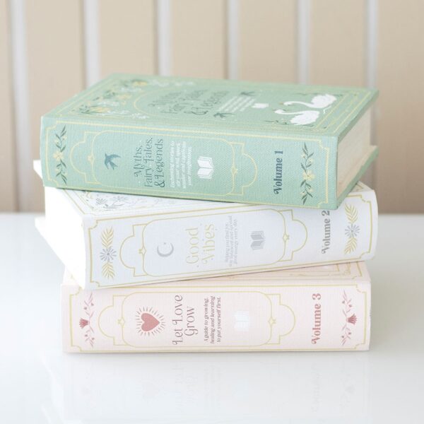 Pink Book Shaped Storage Box
