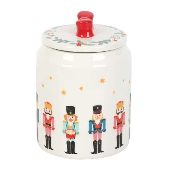 Nutcracker Storage Jar