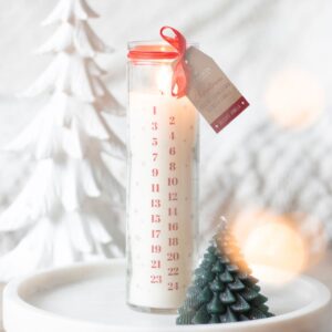 Vanilla Advent Christmas Candle