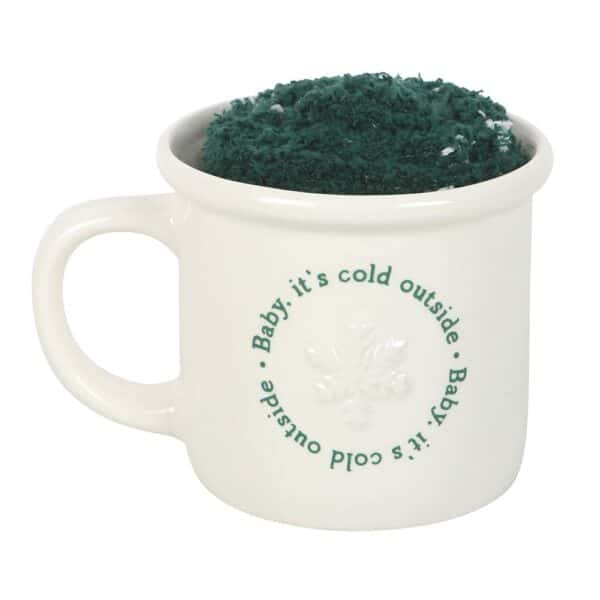 Baby It’s Cold Outside Mug & Socks Set - Image 2