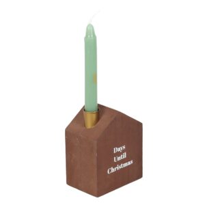 24 Mini Advent Candles with Holder
