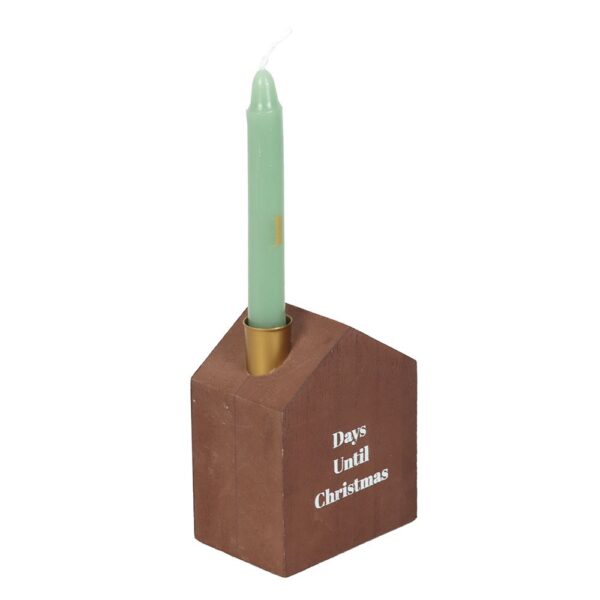 24 Mini Advent Candles with Holder