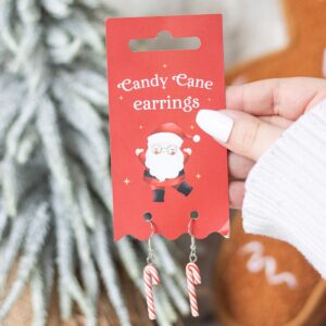 Candy Cane Earrings