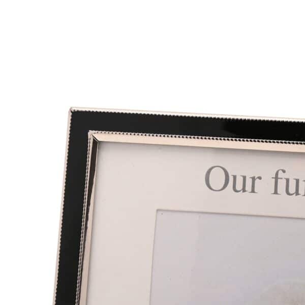Paw Print Photo Frame with Ink Pad - Image 4
