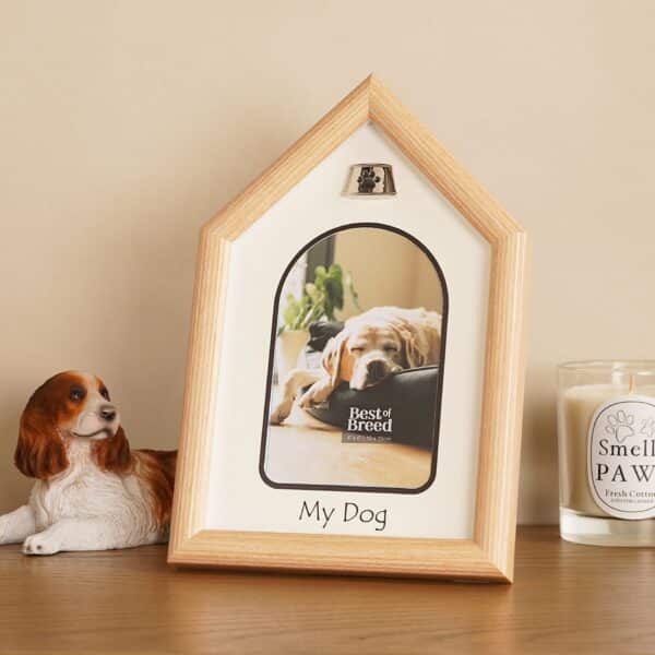 Dog House Photo Frame