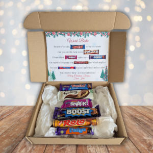 Work Bestie Christmas Chocolate Poem Gift Box