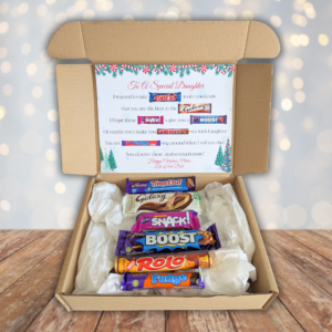 Daughter Christmas Chocolate Poem Gift Box