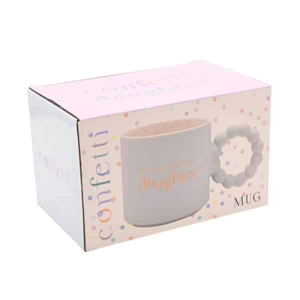Daughter Confetti Mug