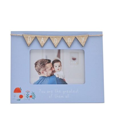 Daddy Bunting Frame