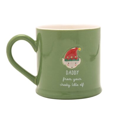 Daddy Elf Christmas Mug