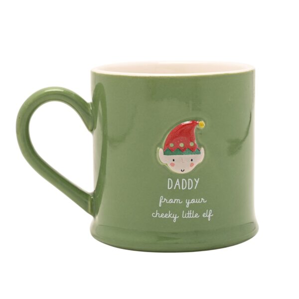 Daddy Elf Christmas Mug