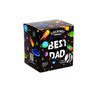 Alternative view of Best Dad In The Galaxy Socks