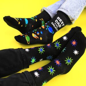 Best Dad In The Galaxy Socks