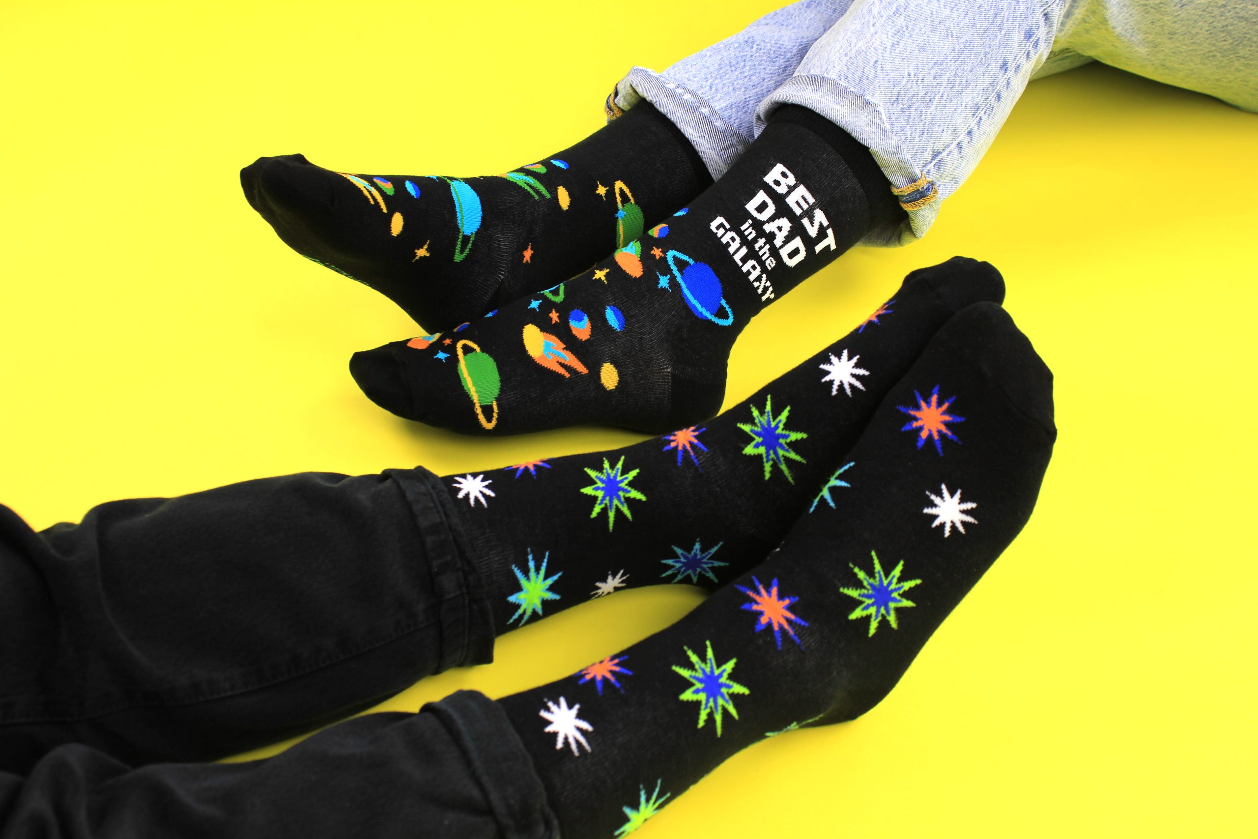 Best Dad In The Galaxy Socks