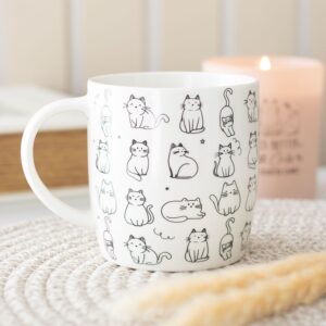 Cat Pattern Mug