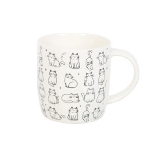 Cat Pattern Mug