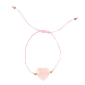 You Are Loved Rose Quartz Crystal Bracelet