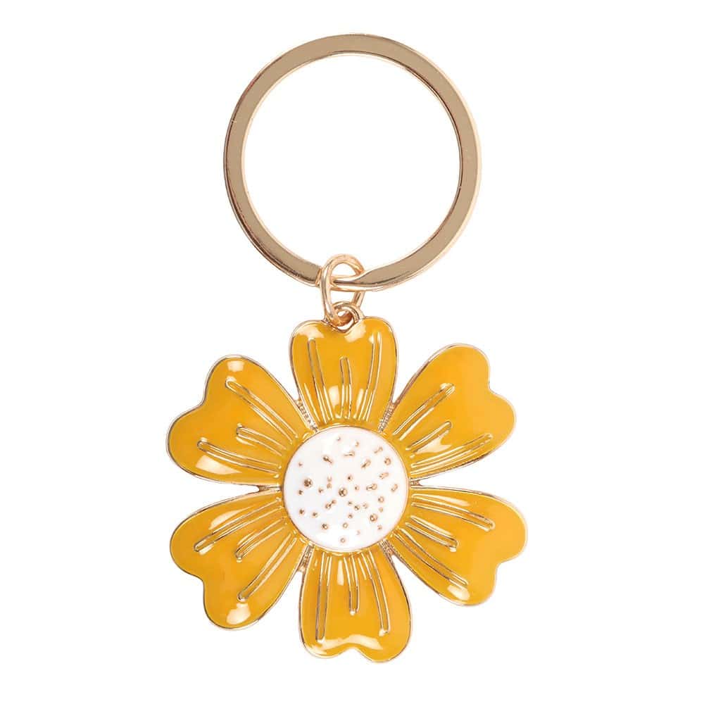 Yellow Daisy Keyring - Image 3