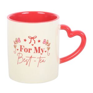 Best-Tea Mug with Heart Handle
