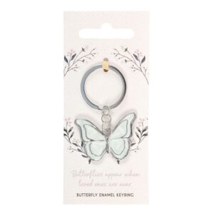 Butterflies Appear Keyring