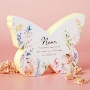 Nana Butterfly Mantel Plaque