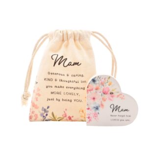 Mam Heart Mini Plaque