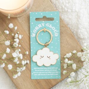 Worry Cloud Keyring