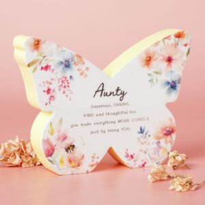Aunty Butterfly Mantel Plaque
