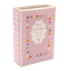 Friends Book Flower Vase