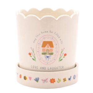 Home Love & Laughter Plant Pot