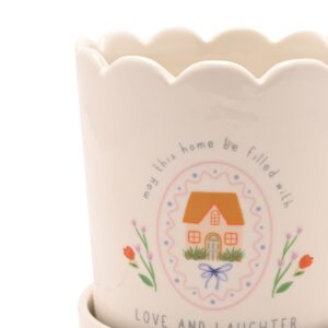 Home Love & Laughter Plant Pot