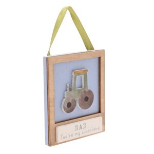 Dad Mini Tractor Plaque