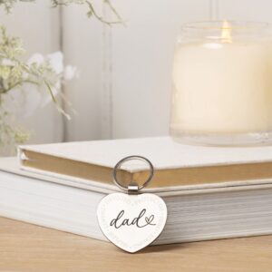 Heart Dad Keyring