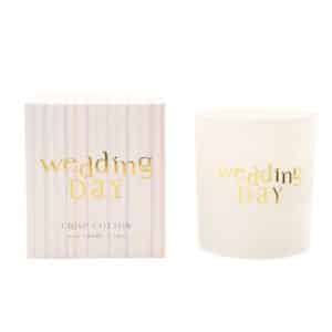Wedding Day Confetti Candle