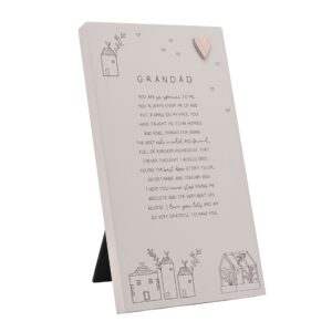Grandad Verse Plaque