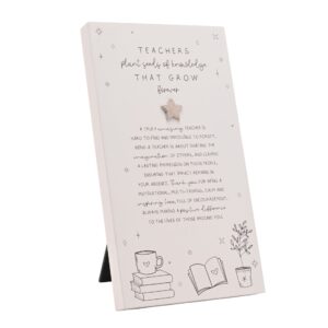 Teacher Verse Plaque