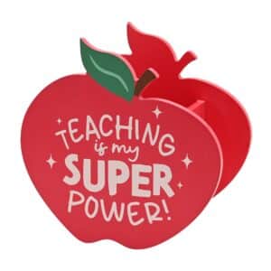 Teacher Apple Pen Pot