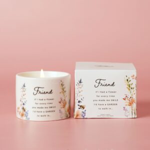Ceramic Friend Candle