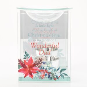 Dad Memorial Christmas Oil Burner