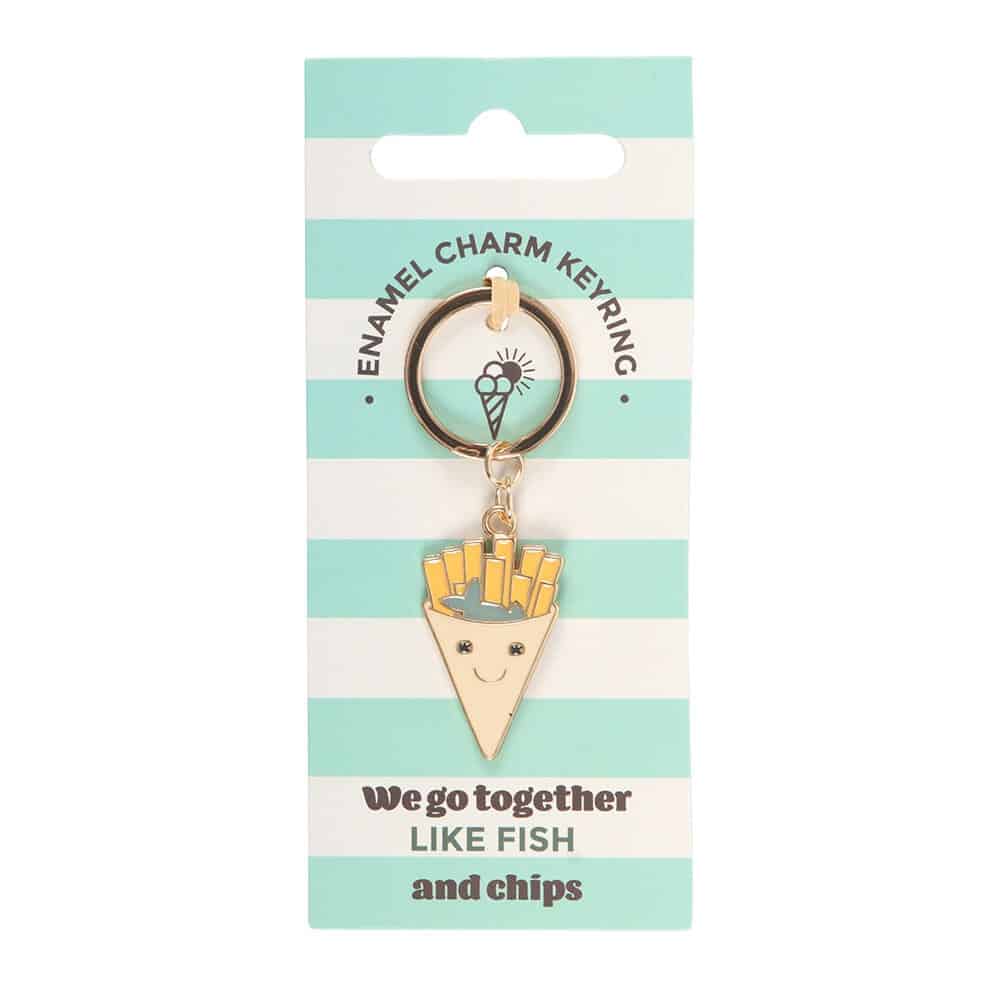 Fish and Chips Keyring - Image 2