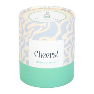 Cheers Congratulations Champagne Candle