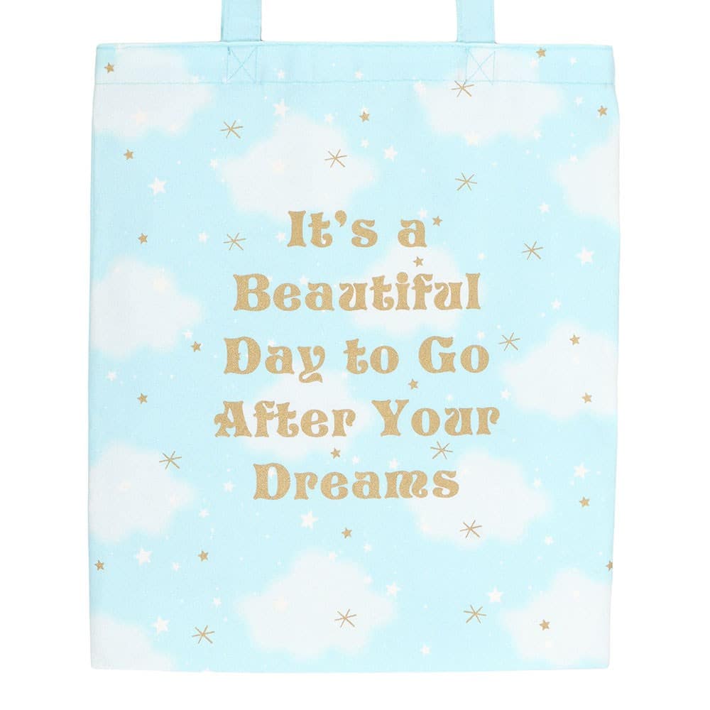 Cloud Print Tote Bag - Image 2