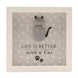 Life Is Better With A Cat Plaque