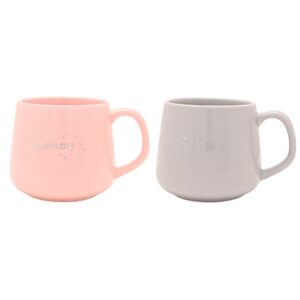 Mummy and Daddy Mug Set