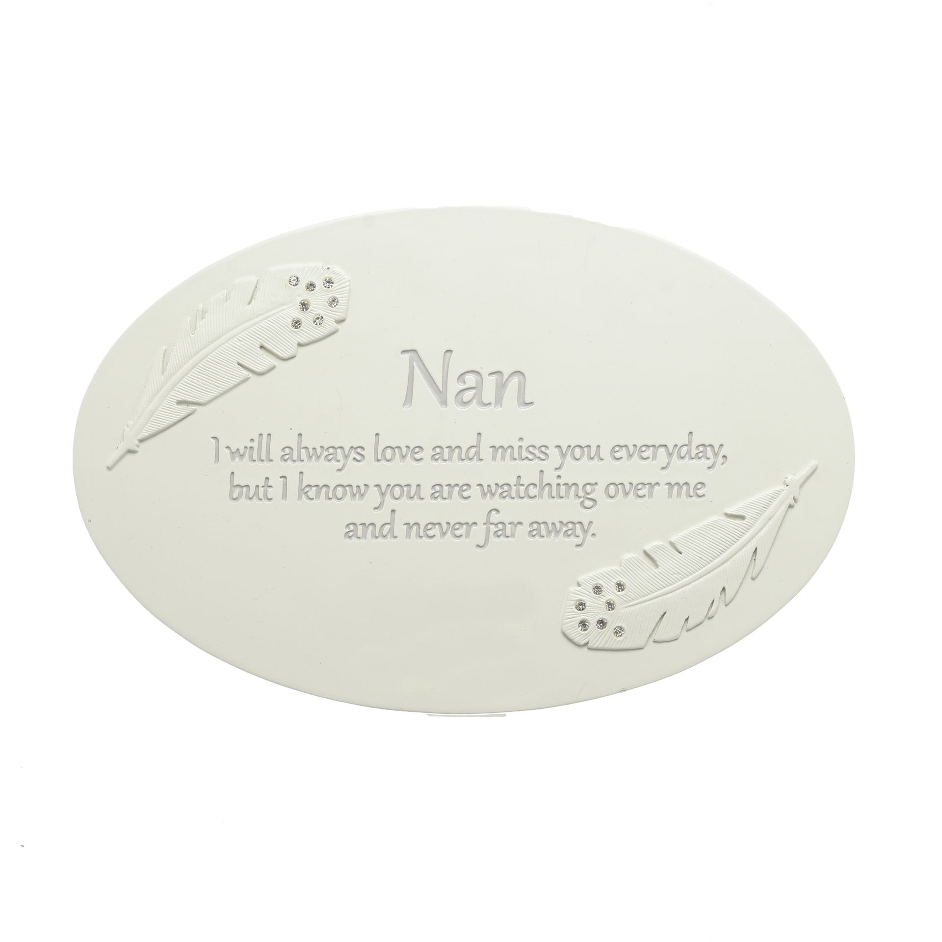 Nan Resin Memorial Plaque