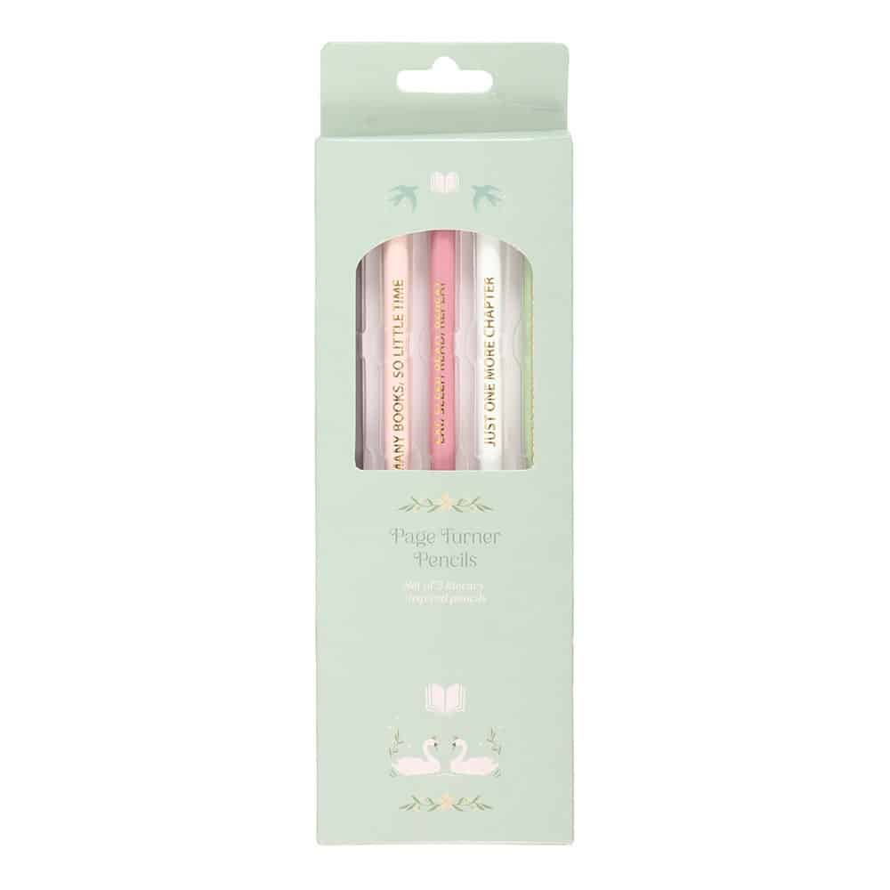 Pack of 5 Literature Inspired Pencils