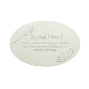 Friend Resin Memorial Plaque