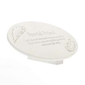 Friend Resin Memorial Plaque